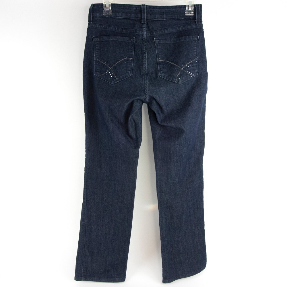 NYDJ Skinny Jeans Womens Size 4 Stretch Blue Lift Tuck Made in USA 10232T1074 - Picture 6 of 11